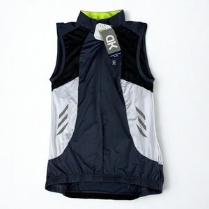 Little‎ Donkey Andy Cycling Vest Small Half Zip Pullover Windproof Reflective